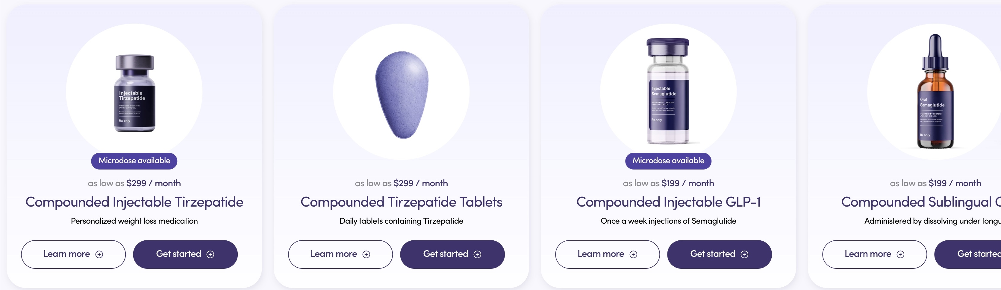 SkinnyRx Medications — Compounded Injectable Tirzepatide, Tirzepatide Tablets, Injectable GLP-1, Sublingual Drops
